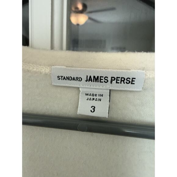 James Perse Women’s Long Sleeve Tunic Dress – Cream / Off-White – Size 3 (Large) - Picture 4 of 9